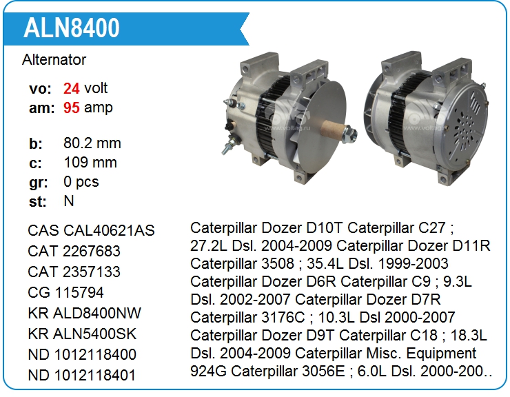 Генератор CAT 5613000 (5613000)