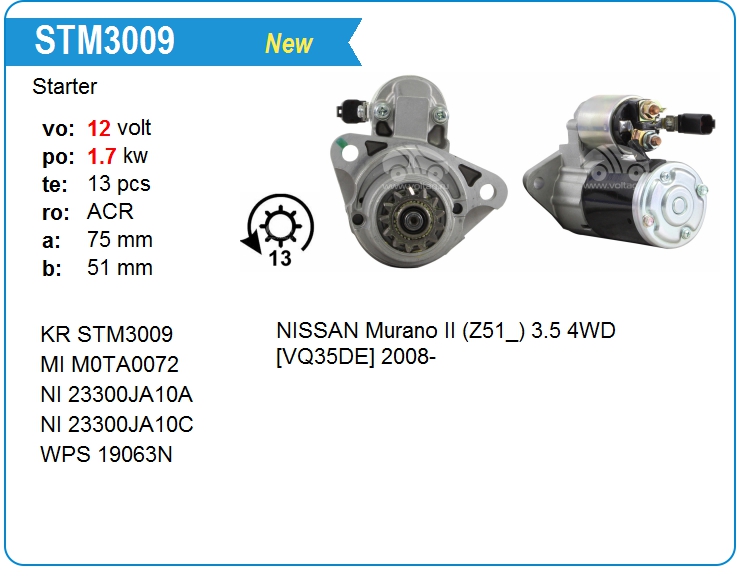 Втягивающее реле стартера KRAUF SSM8275KG (SSM8275KG)