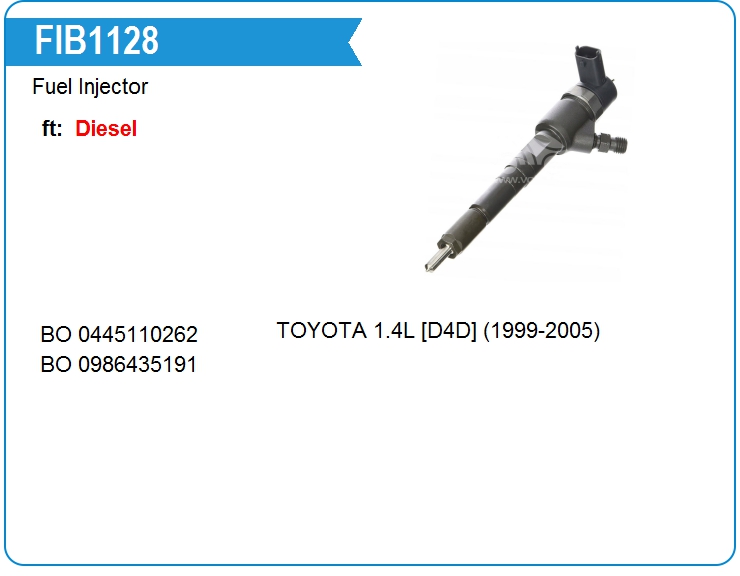 Форсунка топливная Toyota 236700N030 (FIB1128)