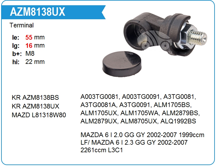 Терминал генератора KRAUF AZM8138UX (onA3TG0081)