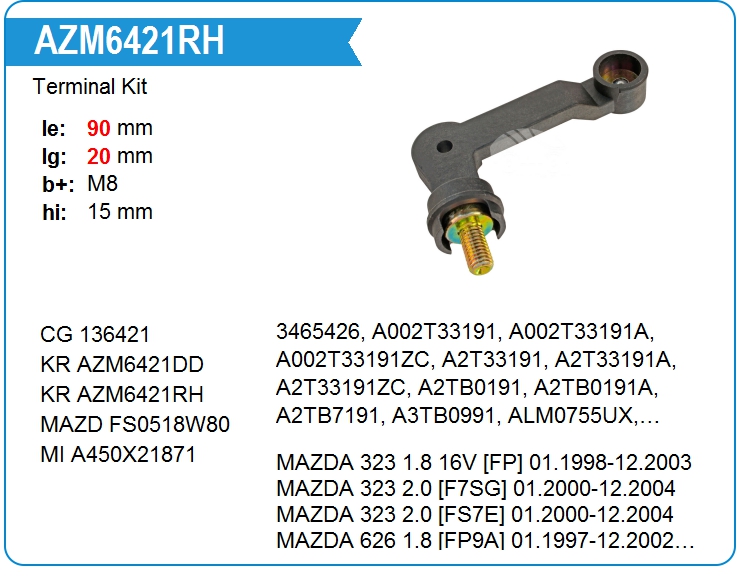 Переходник генератора KRAUF AZM6421RH (AZM6421RH)