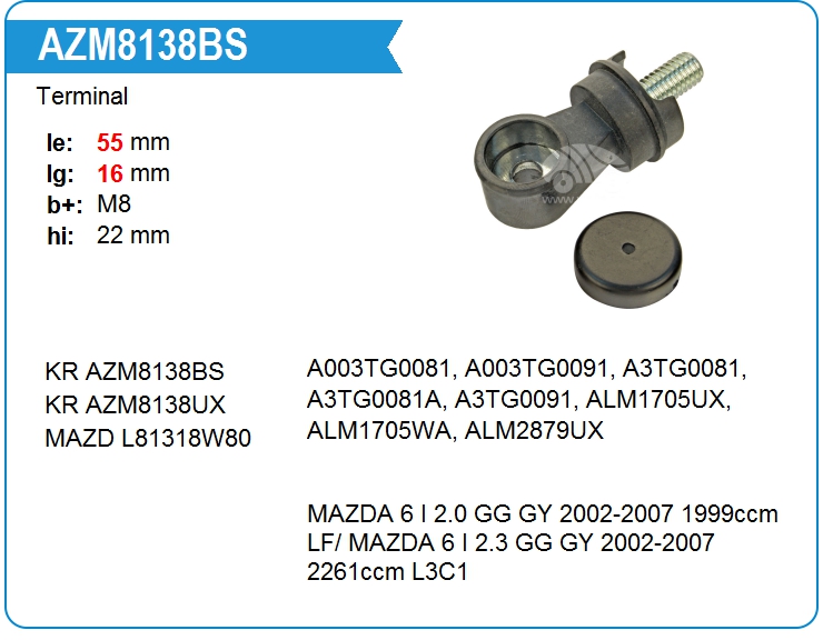 Терминал генератора KRAUF AZM8138BS (AZM8138BS)