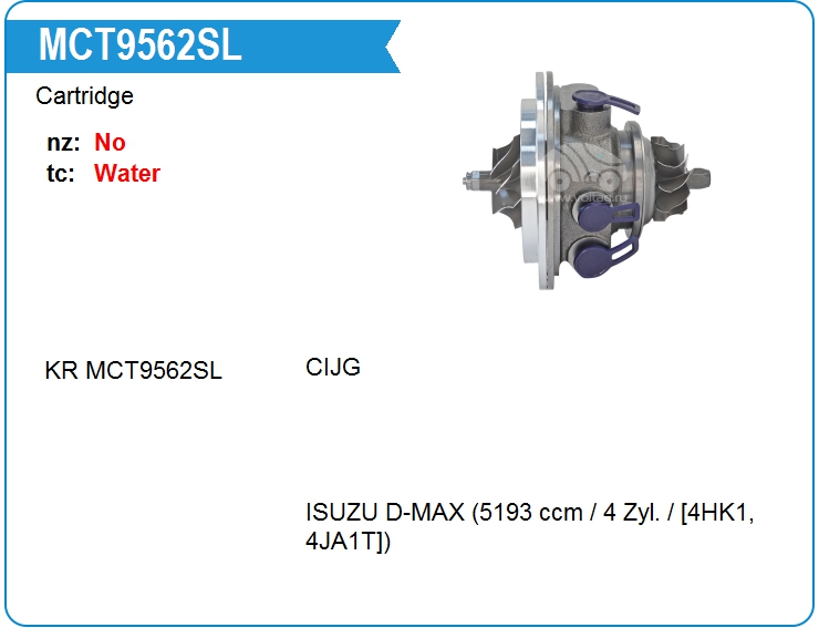 Картридж для турбокомпрессора KRAUF MCT9562SL (MCT9562SL)