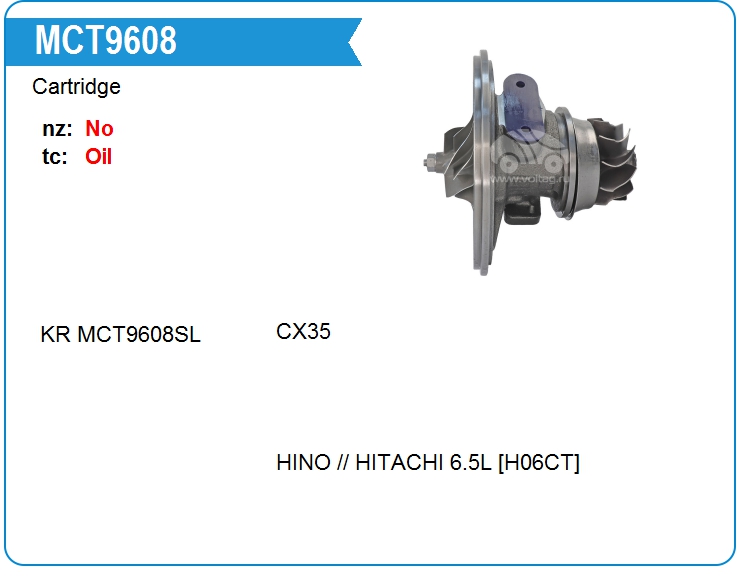 Картридж для турбокомпрессора KRAUF MCT9608BE (MCT9608BE)