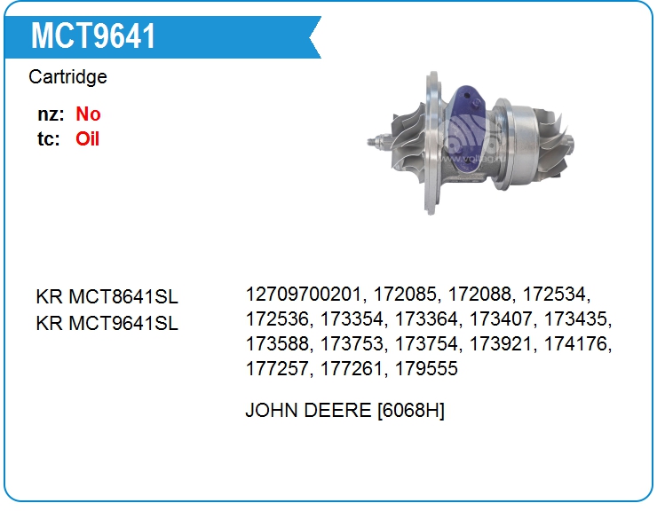 Картридж для турбокомпрессора KRAUF MCT9641BE (MCT9641BE)