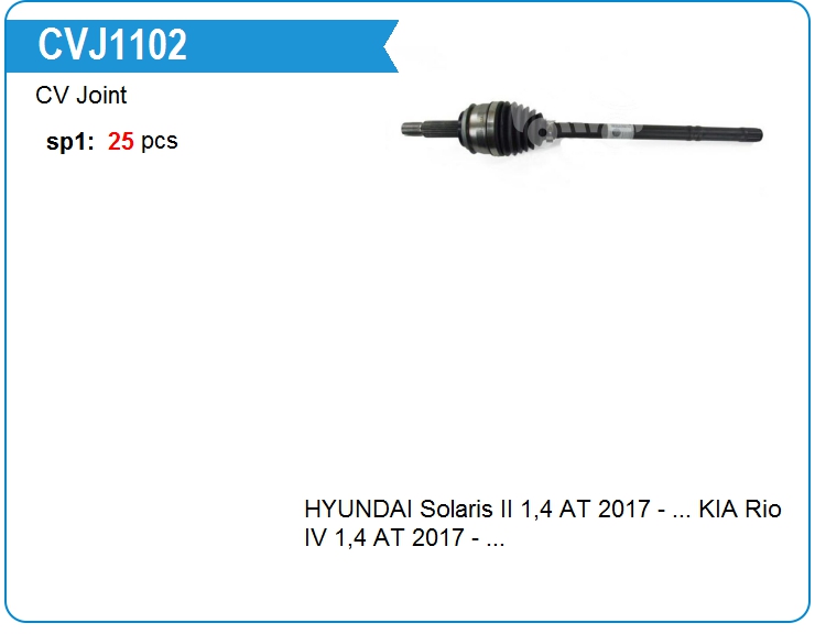ШРУС наружный  Hyundai 49526H5110 (CVJ1102)