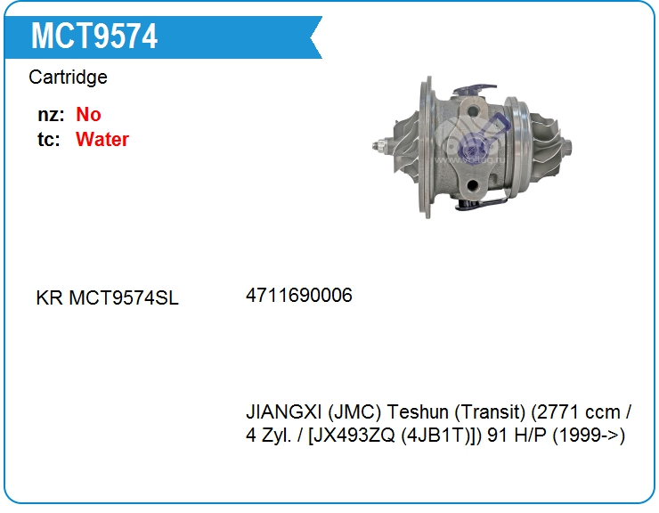 Картридж для турбокомпрессора KRAUF MCT9574NM (4318760129)