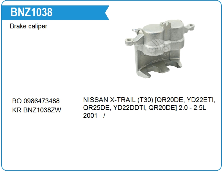 Суппорт тормозной Brembo F56110 (F56110)
