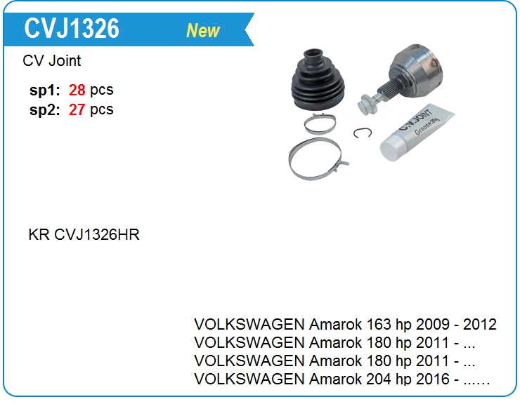ШРУС наружный  SKF VKJA5779 (CVJ1326)
