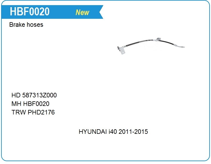 Шланг тормозной Hyundai 587313Z000 (HBF0020)