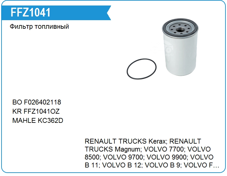 Фильтр топливный Renault 7420998367 (7420998367)