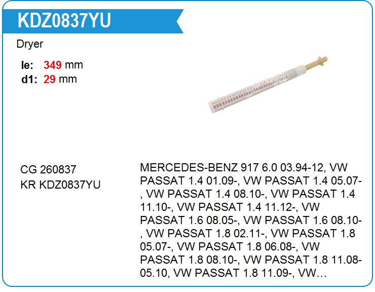 Осушитель кондиционера KRAUF KDZ0837YU (KDZ0837YU)
