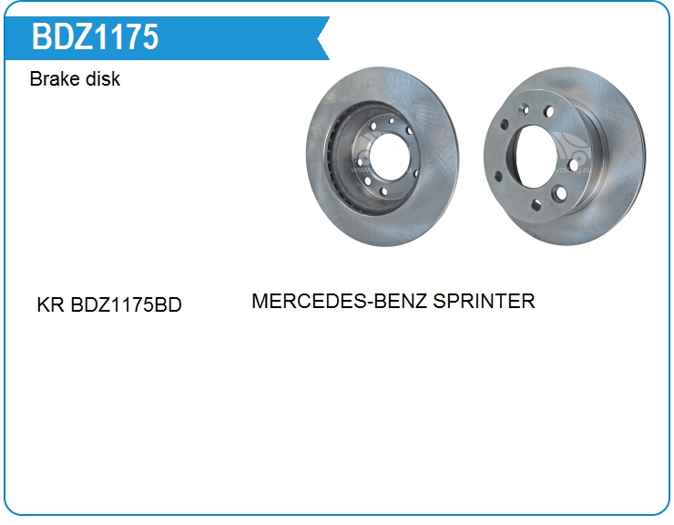 Диск тормозной Mercedes Benz A9014210312 (BDZ1175)