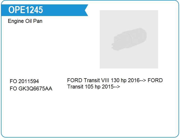 Поддон масляный ДВС KRAUF OPE1245MF (2011594)
