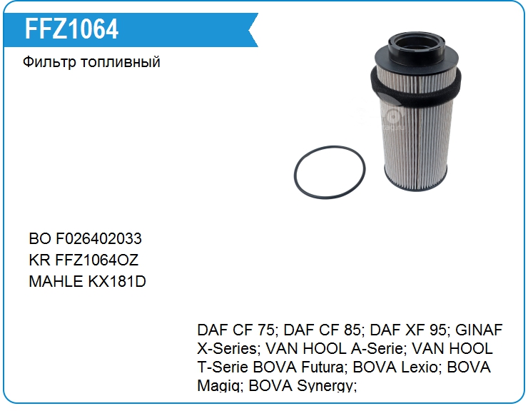 Фильтр топливный DAF 1784782 (1784782)