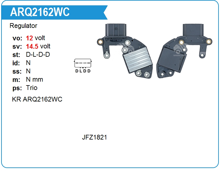 Регулятор генератора KRAUF ARQ2162WC (ARQ2162WC)