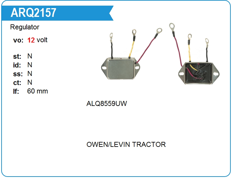 Регулятор генератора KRAUF ARQ2157 (ARQ2157)