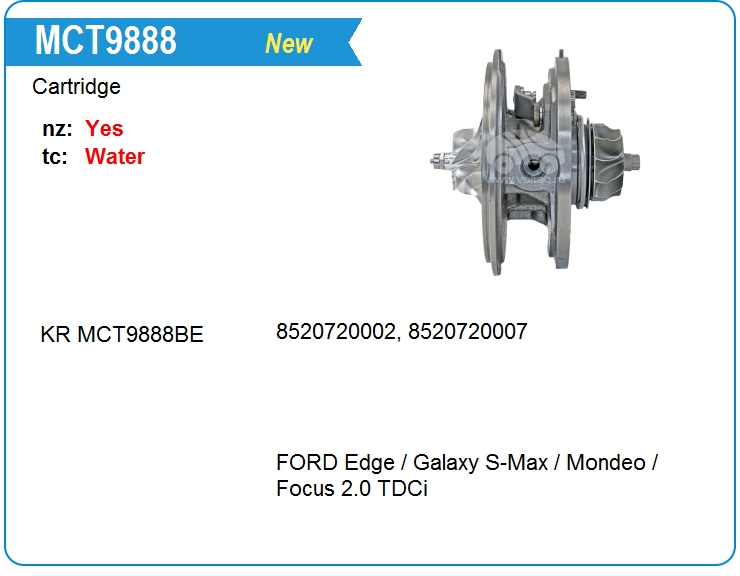 Картридж для турбокомпрессора JRONE 1000010738T (MCT9888)