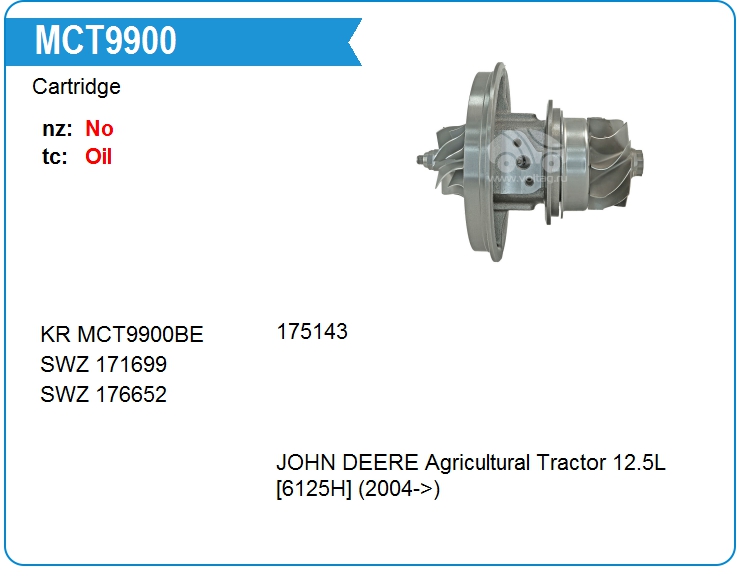 Картридж для турбокомпрессора E&E S4-020 (MCT9900)