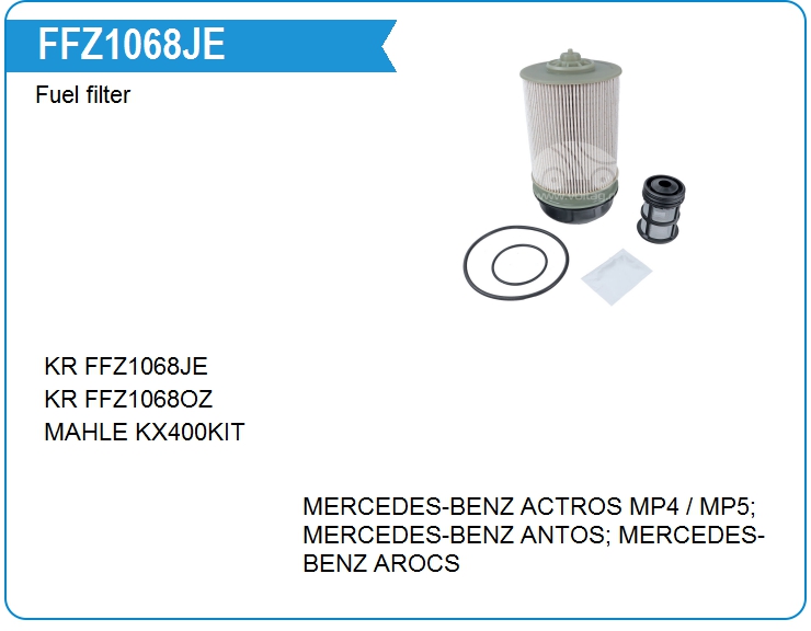 Фильтр топливный KRAUF FFZ1068JE (FFZ1068JE)