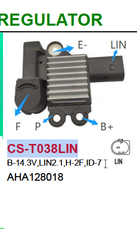 Регулятор генератора KRAUF ARQ2574WC (CS-T038LIN)